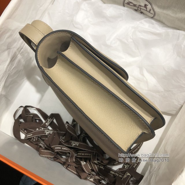Hermes空姐包 愛馬仕Constance方胖子半手工 Epsom掌紋小牛進口皮 Hermes單肩斜挎包  tdh2092